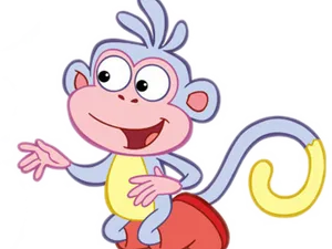 Animated Monkey Character Dora The Explorer PNG Image