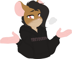 Shrug - Furry Shrug Emote, HD Png Download PNG image with transparent background