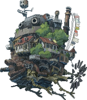 Transparent Tumblr Png Math - Howl's Moving Castle Png, Png Download PNG image with transparent background