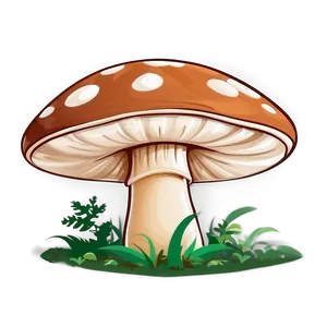 Animated Mushroom Cartoon Png 06272024 PNG Image