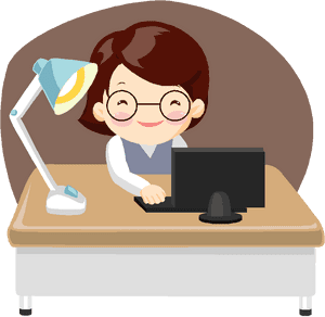 Once You Decide To Quit Your Job, You Might Enjoy It - Cartoon Work In Office, HD Png Download PNG image with transparent background