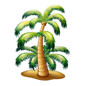 Animated Palm Tree Emoji Png Ydx PNG Image