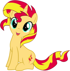 Transparent Sunset Png - Sunset Shimmer Little Ponny, Png Download PNG with transparent background