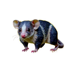 Animated Possum Drawing Png Wrb27 PNG Image