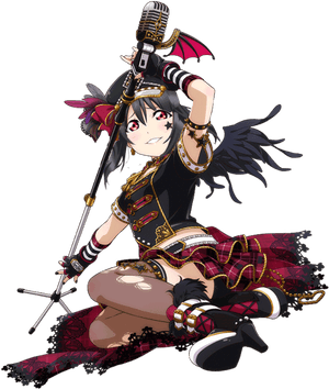 Punk Rock Ruby To Nico Nicoyazawa Nico Niconiconii - Love Live Ruby Png, Transparent Png PNG image with transparent background