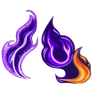 Animated Purple Fire Png Pwh16 PNG Image