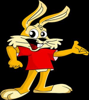 Animated Rabbit Character PNG image with transparent background