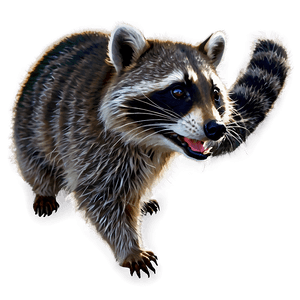 Animated Raccoon PNG 05242024 PNG image with transparent background