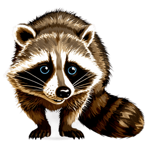 Animated Raccoon PNG 41 PNG image with transparent background