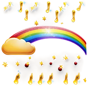 Animated Rainbow Emoji Png Ybm PNG Image