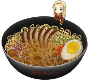 Ramen Bowl Png - Painting Ramen PNG