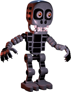 Transparent Fnaf Mad - Fnaf World Mad Endo Gif, HD Png Download PNG image with transparent background