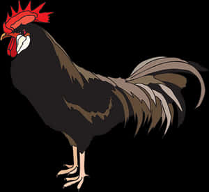 Animated Rooster Profile PNG image with transparent background
