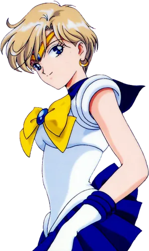 Animated Sailor Character Pose PNG Image