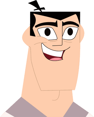 Samurai Jack Happy Sad , Png Download, Transparent Png PNG image with transparent background