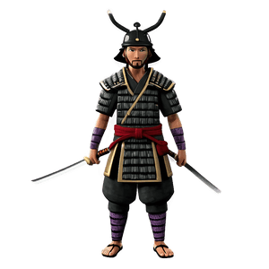 Animated Samurai PNG 05212024 PNG image with transparent background