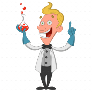 Scientist Cartoon Chemist Download Free Image Clipart - Scientist Cartoon Png, Transparent Png PNG with transparent background