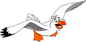 Seagull Clip Art Tumundografico - Little Mermaid Characters Png, Transparent Png PNG image with transparent background