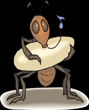 Animated Singing Ant PNG