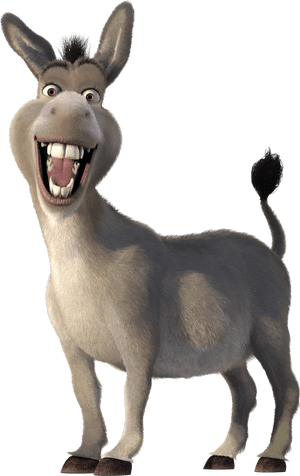 Clip Art Donkey Laughing - Donkey From Shrek Png, Transparent Png PNG image with transparent background