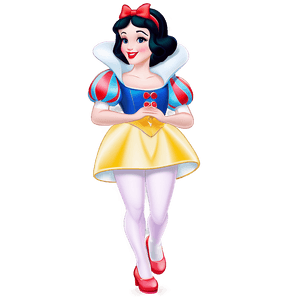Animated Snow White Portrait PNG uwx PNG image with transparent background