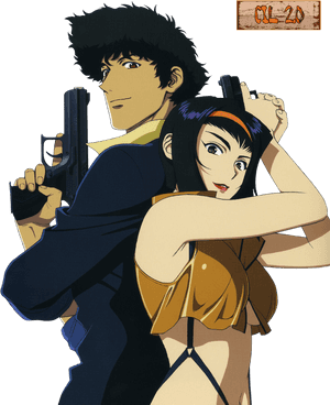 Animated_ Space_ Cowboy_ Duo PNG image with transparent background