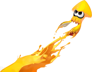 Splatoon Squid Png - Squid Green Splatoon 2, Transparent Png PNG