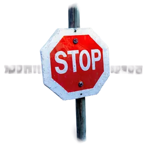 Animated Stop Sign Png Aqk PNG Image