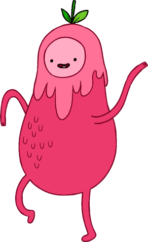 Adventure Time Pink Fruit - Sticker Adventure Time Png, Transparent Png PNG image with transparent background