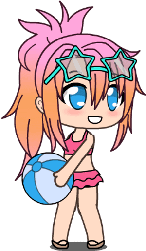 Summer Gacha Life Character Girl, HD Png Download PNG image with transparent background