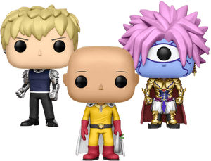 One Punch Man Pop Figures, HD Png Download PNG with transparent background