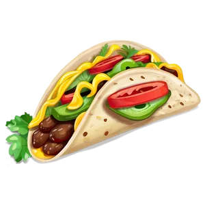 Animated Taco Clipart Png Yok PNG Image