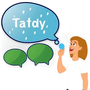 Animated Talk Bubble Png Tle PNG Image