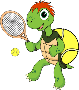 Easy Tennis Cartoon, HD Png Download PNG image with transparent background