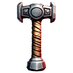 Animated Thor Hammer Png Pmj69 PNG Image