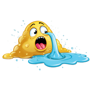 Animated Vomiting Character PNG xkd91 PNG image with transparent background