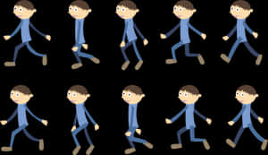 Group People Walking Png - Cartoon Man Walking Png, Transparent Png PNG image with transparent background