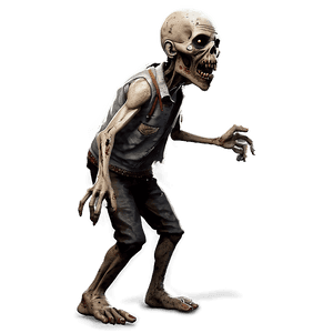Animated Walking Zombie PNG 05032024 PNG image with transparent background
