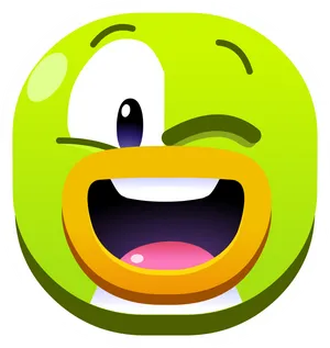 Animated Winking Emoji PNG Image