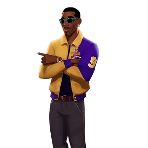 Animated Young Dolph Character Png 3 PNG Image