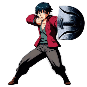Anime Action Scenes PNG 19 PNG image with transparent background