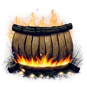 Anime Bonfire Night Png Qyf97 PNG Image