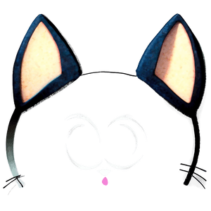 Anime Cat Ears Accessory PNG cjv86 PNG
