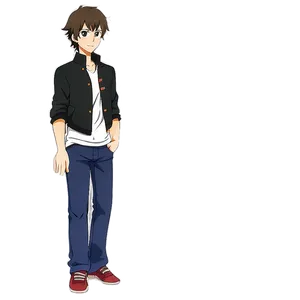 Anime Character Png Egn PNG Image