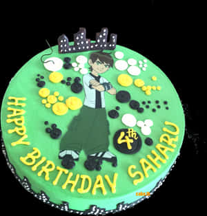 Birthday Cake - Ben Ten Birthday Cake Png PNG image with transparent background