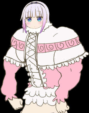 Buff Kanna - Dragon Maid Loli, HD Png Download PNG image with transparent background