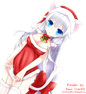 Navidad De Animes - Animes Anime Girl Anime, HD Png Download PNG image with transparent background