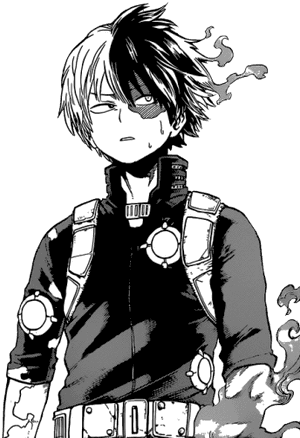 Anime, Fandom, And Manga Image - Shoto Todoroki Sticker, HD Png Download PNG with transparent background
