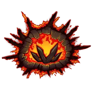 Anime Fireball Illustration Png 61 PNG Image