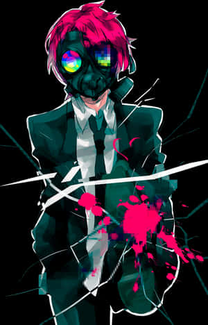 Anime Guy Wallpaper Wp4402210 - Anime Boys With Mask, HD Png Download PNG image with transparent background